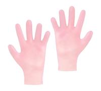 Moufles Rose pour Mains Sèches Hydratants Exfoliants, et Rugueuses | Sebs, Confortables à Porter, Résistants à Déformation, pour Femmes, Effet Blanchissant