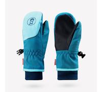 MOUFLES SOFTSHELL DE RANDONNEE ENFANT 2-5 ans, TROLLTUNGA BLEU TROLLKIDS