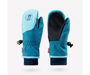 MOUFLES SOFTSHELL DE RANDONNEE ENFANT 2-5 ans, TROLLTUNGA BLEU TROLLKIDS
