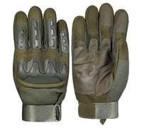 Moufles Tactiques à Doigts Complets Taille Xl, pour Hommes | Microfibre Cuir, Paume Renforcée Antidérapante, Contrôle Tactile, Usage Vélo et Manutention