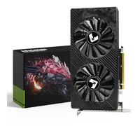 MOUGOL AMD Radeon RX 580 Carte graphique de jeu GDDR5 8 Go HDMI/DP/DVI Noir | 256-Bit 2048SP PCIe X16 3.0 GPU, HDMI/DP/DVI triple sortie, double ventilateur de refroidissement, carte vidéo pour PC de