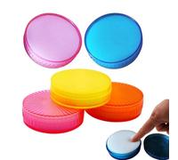 Mouilleur Doigt Éponge Pour Comptage, Lot De 5 éponge pour compter les billets D'Argent Boîte Humidificateur Efficacité de Manipulation des Conception Antidérapante