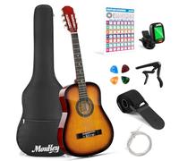 Moukey Basswood 38-inch beginner Classical Practice Guitar Sunset