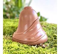 Moulage chocolat de Paques CLOCHE 130g - chocolat de Pâques - Fabrication artisanale en France - chocolat de paques lapin poule cloche poussin oeuf (chocolat lait)