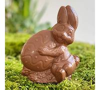 Moulage chocolat de Paques LAPIN OEUF 80g - chocolat de Pâques - Fabrication artisanale en France - chocolat de paques lapin poule cloche poussin oeuf