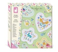 Janod Mould 16 Creations Flower Garden Multicolore
