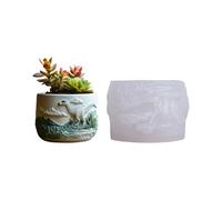 Moulage de fermier d ' archosaure en élastomère avec des détails complexes pour le moulage de colophane, l ' artisanat et les affichages, de jardinière sentimentale de dinosaure