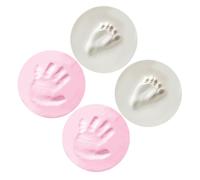 Moulage Empreinte Main et Pied Bébé Souvenir 4 Pièces