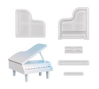 Moulage en silicone sur le thème musical pour colophane, garnitures de piano, fabrication de bijoux, télétravail artistique, piano