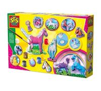 Moulage et peinture - Chevaux fantaisie - Figurines en plâtre