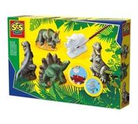 SES Creative Moulage et peinture - Dinosaures