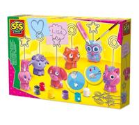 Moulage et peinture - SES CREATIVE - Porte-mémos - Création en plâtre