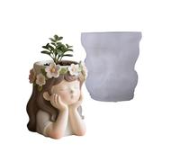 Moulage flexible en silicone pour cultivateurs décoratifs colophane entreprises et dons artisanaux jardinières en silicone coulé béton cohérent béton