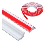 Moulage Flexible en Triangles Auto-adhésif 27x20mm Bandes de Calfeutrage 4m pour Moulure Plafond pour Bords de Murs Plafond