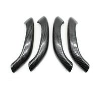 Moulage Intérieure 2/4 Pièces Pour BMW Pour X1 Pour X2 F48 F49 F39 2016-2020 Porte Intérieure Gauche Droite Poignée Traction Couvercle Extérieur Garniture Remplacement(Carbon Fiber 4PCS)