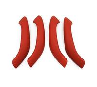 Moulage Intérieure 2/4 Pièces Pour BMW Pour X1 Pour X2 F48 F49 F39 2016-2020 Porte Intérieure Gauche Droite Poignée Traction Couvercle Extérieur Garniture Remplacement(Volcanic Red 4PCS)