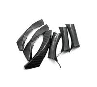 Moulage Intérieure 6 Pièces Pour BMW Série 3 E90 E91 316 318 320 325 328i 330 335 2005 2006-2012 Poignée Intérieure Panneau Porte Intérieure Tirer Revêtement D'habillage(LHD carbon texture)