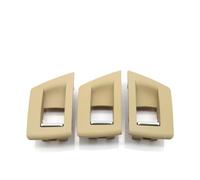 Moulage Intérieure Ensemble 3 Pièces Pour BMW Série 5 F10 F11 F18 520i 523i 525i 528i 535i 10-17 LHD RHD Garniture Porte Intérieure Lève-vitre Bouton Commutation Réglable(RHD Beige)