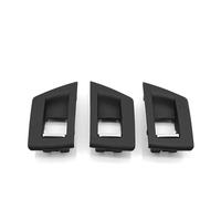 Moulage Intérieure Ensemble 3 Pièces Pour BMW Série 5 F10 F11 F18 520i 523i 525i 528i 535i 10-17 LHD RHD Garniture Porte Intérieure Lève-vitre Bouton Commutation Réglable(LHD Black)