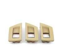 Moulage Intérieure Ensemble 3 Pièces Pour BMW Série 5 F10 F11 F18 520i 523i 525i 528i 535i 10-17 LHD RHD Garniture Porte Intérieure Lève-vitre Bouton Commutation Réglable(LHD Beige)