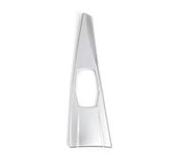 Moulage Intérieure Garniture intérieure pour BMW 3 4 Série 320i F30 F31 F32 F36 3GT Fibre Carbone Console Centrale Panneau Changement Vitesse Autocollant Couverture Décoration Intérieure(Argent)