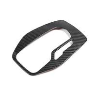 Moulage Intérieure Grain De Fiber De Carbone Pour Chevrolet Pour Camaro 2016 2017 2018 Up Couverture Décoration Changement Vitesse Volant Console Centrale Voiture(Gear trim)