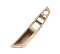 Moulage Intérieure LHD Pour BMW Série 5 F10 F11 F18 520 523 525 528 530 2010-13 14 15 16 2017 Poignée Traction Porte Intérieure Conducteur Garniture Panneau D'accoudoir(LHD Beige B)