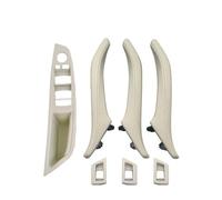 Moulage Intérieure LHD Pour BMW Série 5 F10 F11 F18 520 523 525 528 530 535 10-17 Poignée Traction Panneau D'accoudoir Porte Intérieure Avec Couverture Extérieure Cuir(Model A Oyster set)