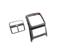 Moulage Intérieure Pour A4L Pour A5 17-24 19 20 21 22 23 Fibre Carbone Voiture ABS Hardshell Intérieurs Tableau Bord Panneau Commande Vitesse Accoudoir Couvercle Porte(Rear AC)