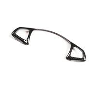 Moulage Intérieure Pour Benz CE Pour GLC Pour CLA Classe W205 W213 X253 X156 C117 Style Fiber Carbone Couverture Cadre Volant Voiture Garniture Autocollante(Carbon texture)