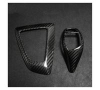 Moulage Intérieure Pour BMW 1 2 3 4 Série F20 F22 F23 F30 F32 F33 F36 LHD/RHD Pommeau Levier Vitesse Fibre Carbone Panneau Couvercle Autocollant Protecteur Garniture Base(A Set LHD)