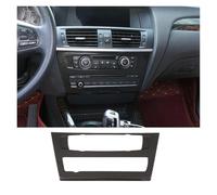 Moulage Intérieure pour BMW pour X3 F25 2011-2017 Panneau Commande Central Voiture Fiber Carbone Autocollant Garniture Porte Volant Couverture Décoration Intérieure Voiture Interieur Garniture(W)