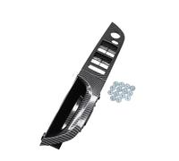 Moulage Intérieure Pour BMW Série 3 E90 E91 316 318 320 325 328 04-12 LHD Conducteur Gauche Fiber Carbone Poignée Porte Intérieure Panneau D'accoudoir Ensemble Complet(35.5 Low-end)