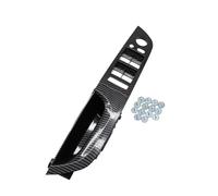 Moulage Intérieure Pour BMW Série 3 E90 E91 316 318 320 325 328 04-12 LHD Conducteur Gauche Fiber Carbone Poignée Porte Intérieure Panneau D'accoudoir Ensemble Complet(35.5 High-end)