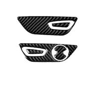 Moulage Intérieure pour Ford pour Mustang GT 2015 16 2017 2018 2019 2020 Intérieurs Autocollant Fibre Carbone Changement Vitesse Panneau Sortie d'air Ensemble Garniture Couverture Garniture(34)