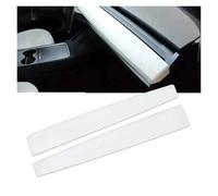 Moulage Intérieure Pour Tesla Pour Modèle 3 Pour Modèle Y 2019 20 21 22 2023 2024 Couvercle Tableau Bord Garniture Porte Panneau Garniture Tableau Bord Compatible Avec(Matte White 2PCS B)