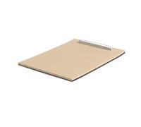 Moulage Intérieure Pour VW Pour Passat B6 B7 CC 2006 - 2015 3CD857503 Volets Coulissants Intérieurs Fiber Carbone Support Verre Couvercle Store Enrouleur Remplacement,(Drak Beige)