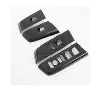 Moulage Intérieure RHD LHD Pour CR-V Pour CRV 2023 2024 Abs Fibre Carbone Intérieur Lève-vitre Bouton Commutation Panneau Couvercle Garniture Changement Panneau Style(RHD Window switch)