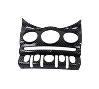 Moulage Intérieure Voiture Couvercle Panneau CD De Climatisation De Voiture ABS, En Fiber De Carbone, Pour Mini Pour Cooper F55 F56 F57 Hatchback 2014 - 2021 6,5 Pouces