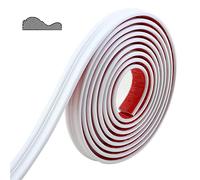 Moulage mural Trim & chaise rail | Peel et Stick Moulage de panneau autocollant | Décoration maison bricolage sur le cadre de miroir de porte de cabinet, 3m x 32mm