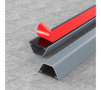 Moulage par câble de Parcours de Surface en métal en Aluminium, Housses de câble d'auto-étage pour la Gestion des Cordes/Fil, des câbles d'angle de Salle de Musique de Bureau à Domicile (B,