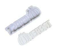 Moulage végétal en élastomère supplémentaire pour garnitures d'automne, artisanat d'Halloween, cire de bougie, colophane, béton, décoration intérieure, fabrication de flammes d'Halloween