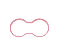 Moulages intérieurs Anneau Décoratif Pour Porte-gobelet Avant De Voiture Accessoire D'intérieur Pour Dodge Pour Challenger 2015 2016 2017 2018 2019-2023(Pink)
