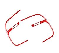 Moulages intérieurs Auto Compatible Avec S2000 2000 2001 2002 2003 2004 2005 2006 2007 2008 2009 Garniture Couvercle Sortie D'aération Tableau Bord Côté Conducteur Intérieur(Red)