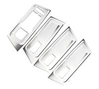 Moulages intérieurs Auto Compatible Avec VW Pour T-roc Pour Troc 2018 2019 2020 2021 2022 2023 4 Pièces LHD Voiture Lève-vitre Bouton Panneau Cadre Couverture Autocollant