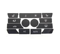 Moulages intérieurs Autocollant De Réparation Bouton Commutateur Climatisation Voiture Pour BMW Série 5 5GT 6 7 X5 X6 F01 F02 F06 F07 F10 F11 F12 F13 F15 F16 F18(13PCS With OFF)