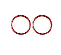 Moulages intérieurs Autocollant Pour X5 E53 2000-2006 Garniture Panneau De Haut-parleur Audio Porte En Fibre Carbone Accessoires Intérieurs Voiture Autocollants Décoratifs