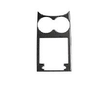 Moulages intérieurs Cache-porte-gobelets De Console Centrale Autocollants Intérieurs Pour Porsche Pour Macan 2014-2021(Carbon Fiber Look)