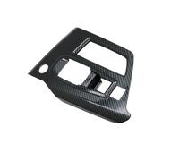 Moulages Intérieurs Cache Pour Levier De Vitesses Garniture Voiture En ABS Aspect Fibre Carbone Pour Peugeot 3008 GT 5008 2016 2017 2018