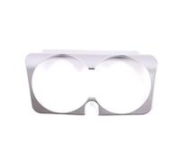 Moulages intérieurs Compatible Avec Benz Pour C Pour E Pour GLC Pour W205 W213 X253 2016-2021 Cadre Panneau Levier De Vitesses Porte-gobelet Voiture Garniture Couvercle(Silver)